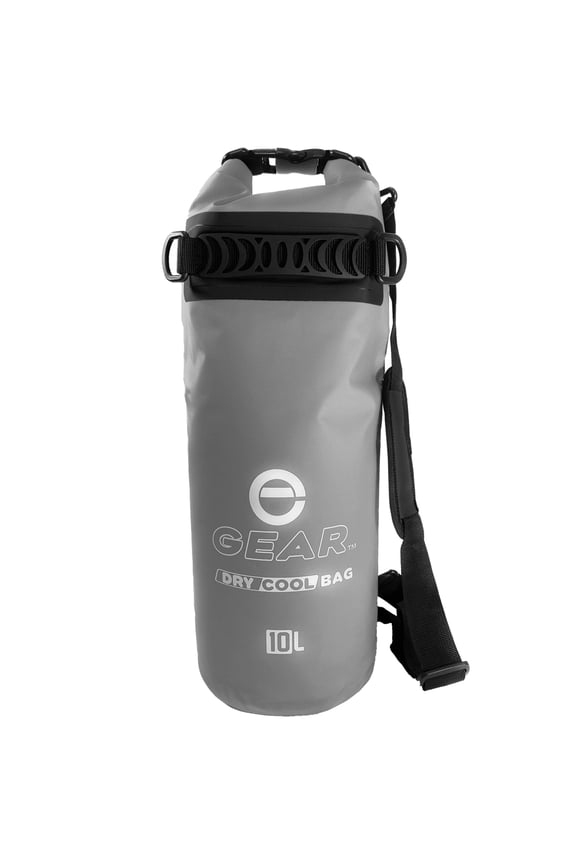 Dry Bag Cooler - Roll Top, Insulated, Leak Proof, Collapsible, Waterproof - 10L