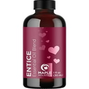 Entice Lavender Essential Oil Blend - Pure Romantic Essential Oils for Diffusers and Undiluted Aromatherapy Oils for Couples with Palmarosa Sage and Ylang Ylang, 1 fl oz