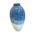 thumbnail image 1 of Enticing Ceramic Decorative Vase, Blue And White, 1 of 1