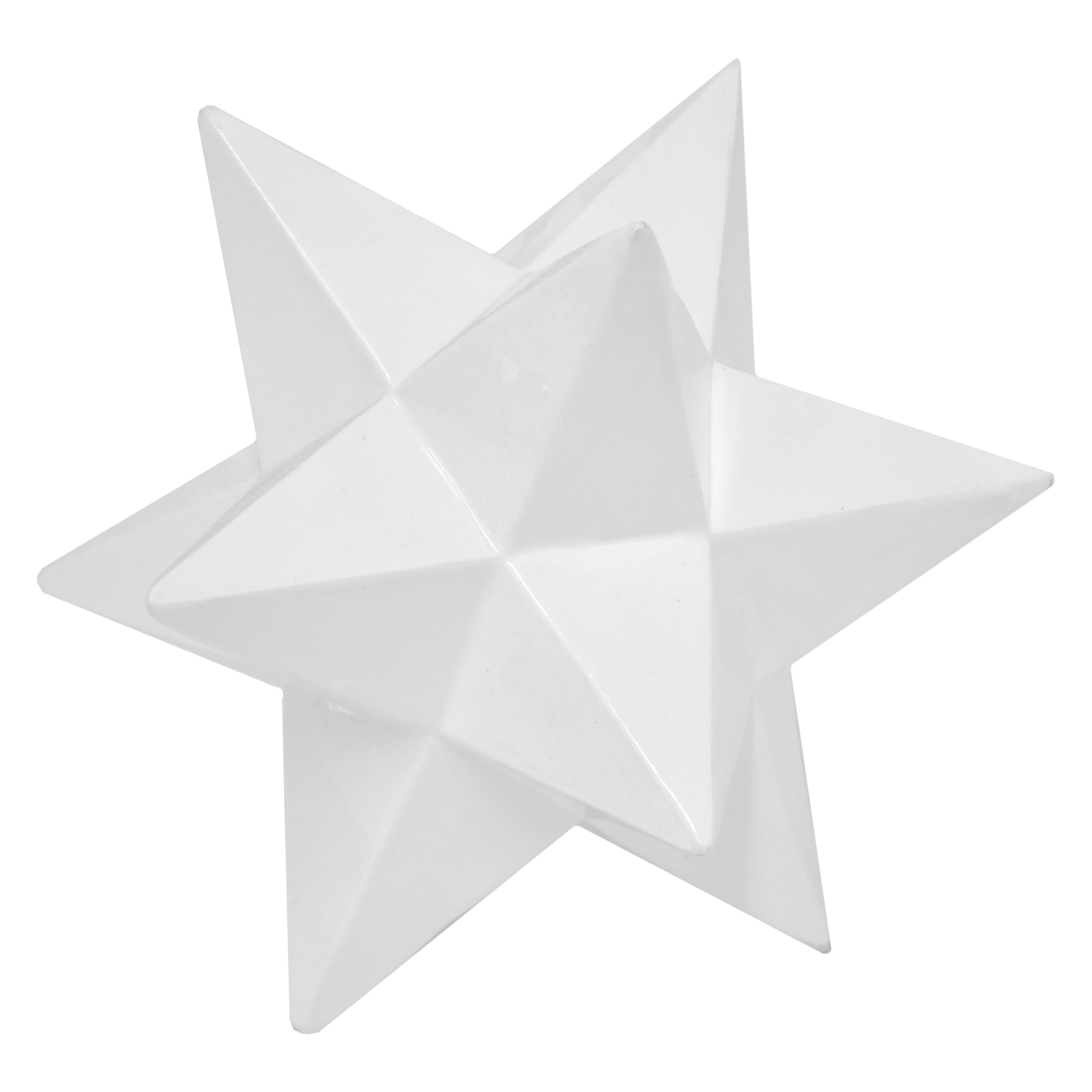 Enticing Resin Table Top Decor , White