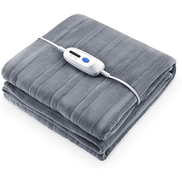 Entil Electric Heated Blanket 77" x 84" Full Size with 10H Autooff & 4