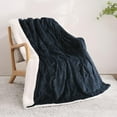 Entil Electric Heated Throw Blanket with 6 Heating Levels, 4 Timers