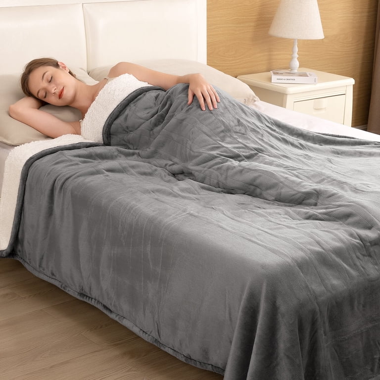 Entil Full Size Washable Electric Heated Blanket, Heating Levels