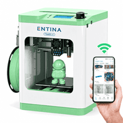 Entina Desktop 3D Printer Tina2S, Wi-Fi Control Auto Leveling Heated Plate for Beginners STEM DIY