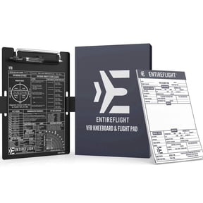 EntireFlight Pilot Kneeboard for Navigation and Aviation Cockpit Use