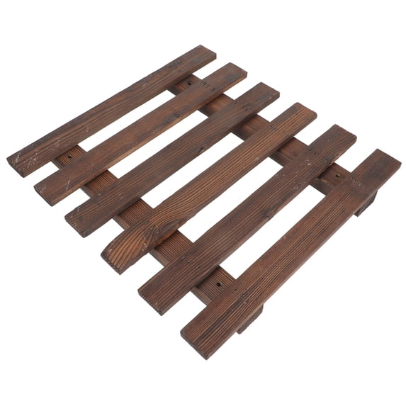 Entireivity 1 Set Wall Planter Ladder Wall Flowerpot Rack Wooden Planter Holder Wood Planter Ladder Wood Rack