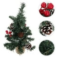 thumbnail image 1 of Entireivity 1pc Mini Christmas Tree Adornment Desktop Ornament Home Decor Xmas Tree, 1 of 8