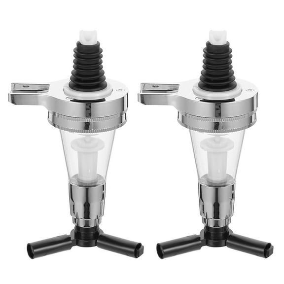 Raindrops Liquor Dispensers Plastic Beer Lover 2Pcs 6.29X3.14X3.14in