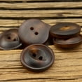 thumbnail image 1 of Entireivity 30Pcs Ox Horn Buttons Practical Sewing Buttons Clothes Replacement Buttons, 1 of 8