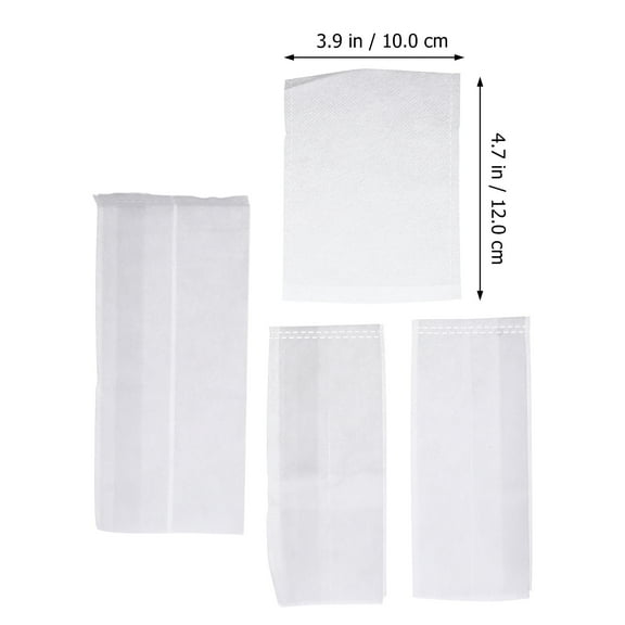 Entireivity 400pcs 4 Size Biodegradable Non-Woven Nursery Bags Plant Grow Bags Pots