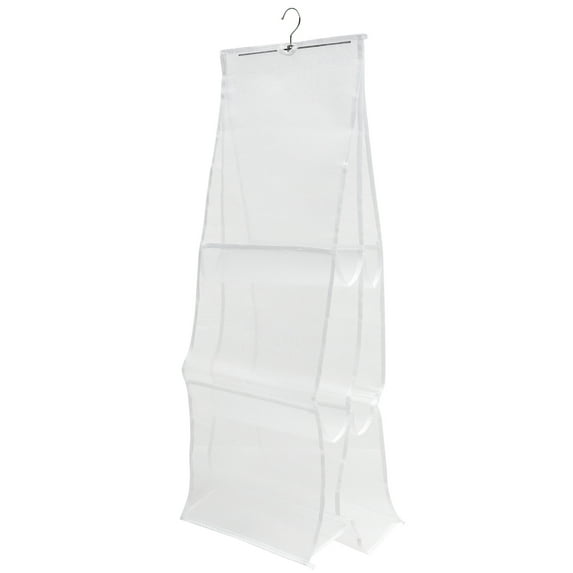 Raindrops Purse Organizers White for Closet 1Pcs 36.6X13.8X11.8in