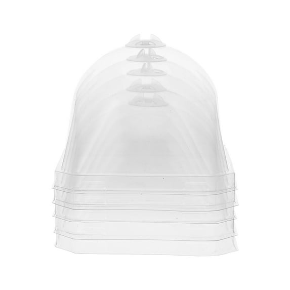 Entireivity Plastic Plant Cover Transparent Garden Freeze Protection Cloche Seedlings Dome