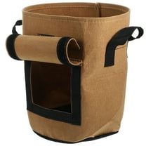 Raindrops Durable Non Woven Fabric Plant Growing bag for Storage Use Tough and Waterproof with 4 Gallon