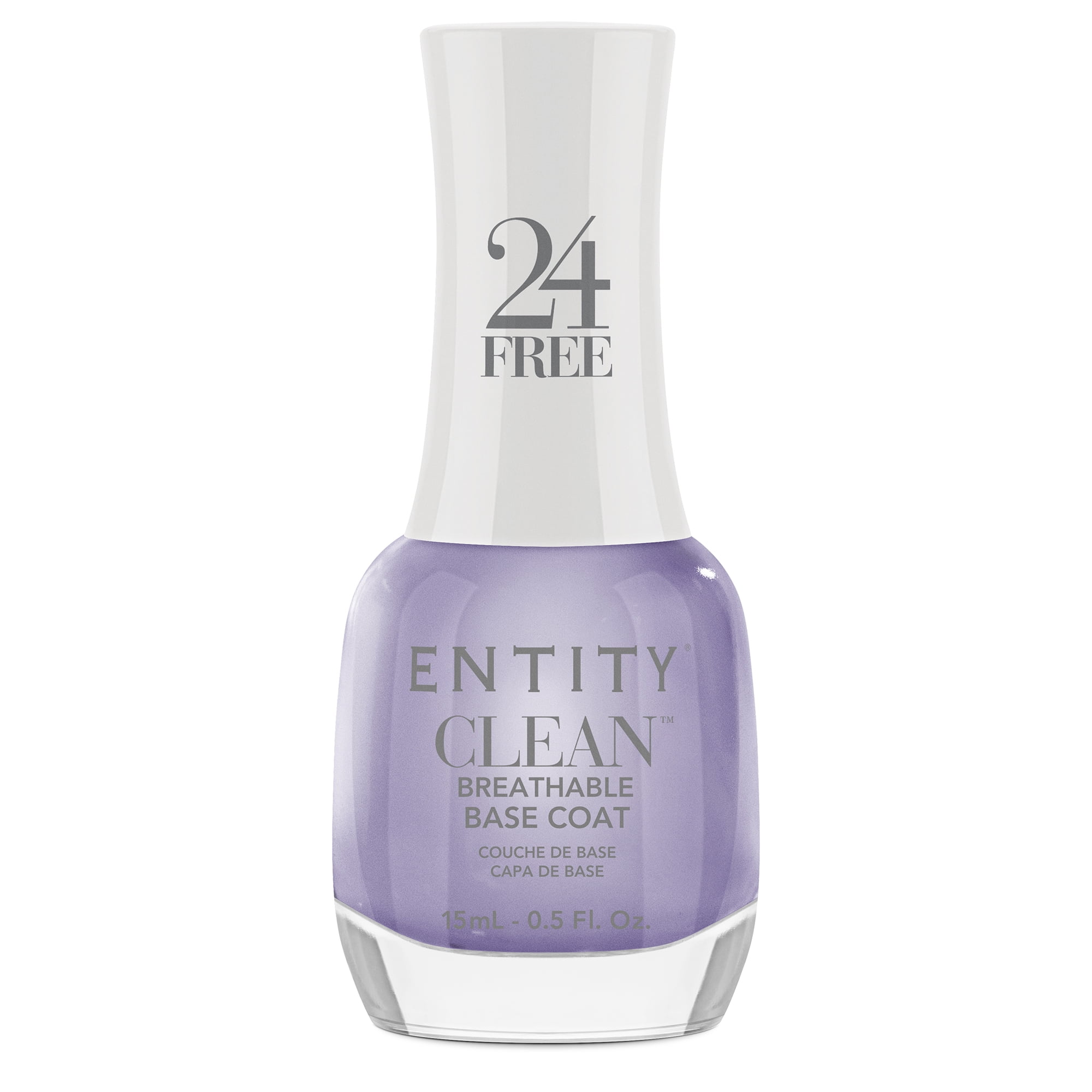 Entity Clean Base Coat Breathable Nail Lacquer, 0.5 oz