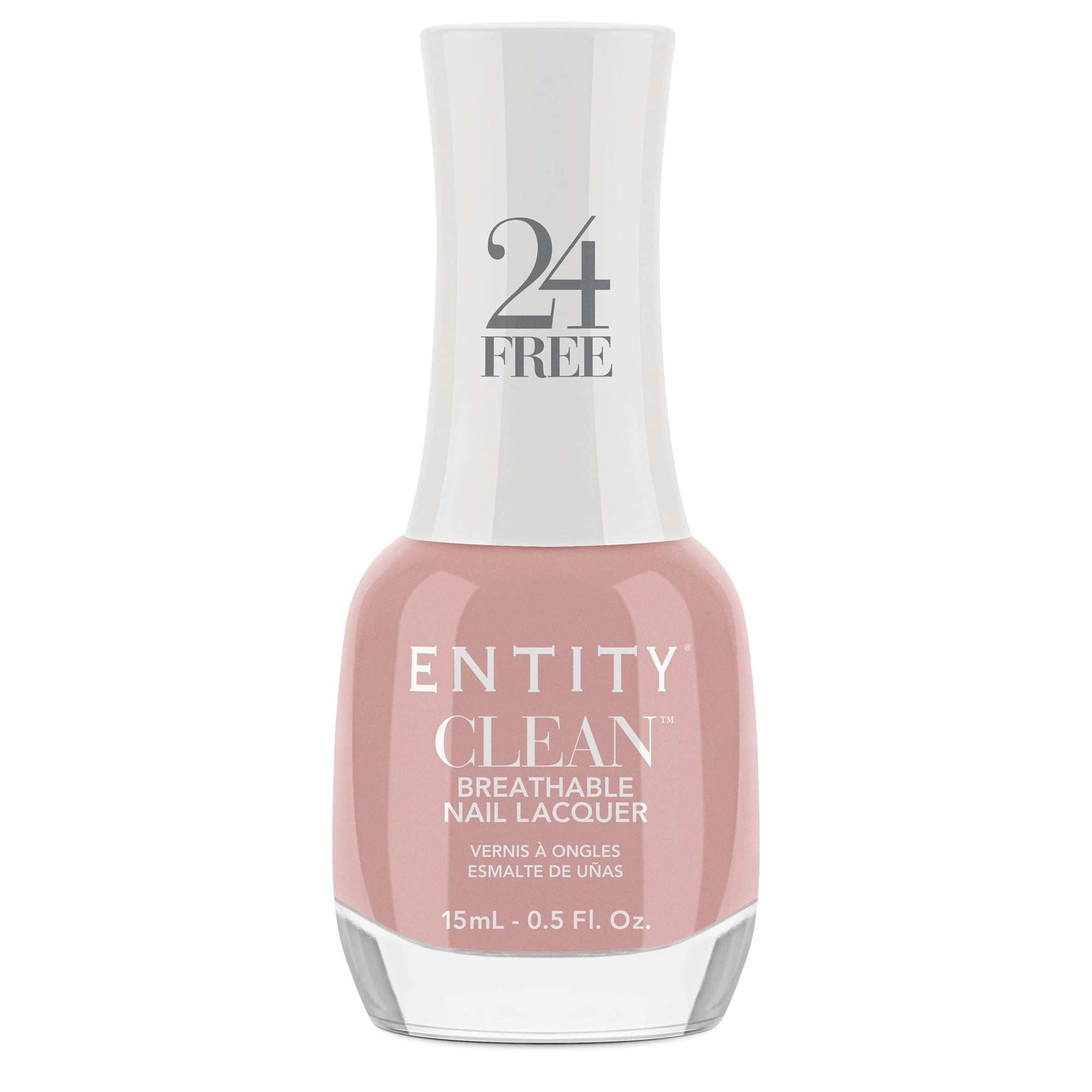 Entity Clean Dare To Blush Breathable Nail Lacquer, 0.5 oz