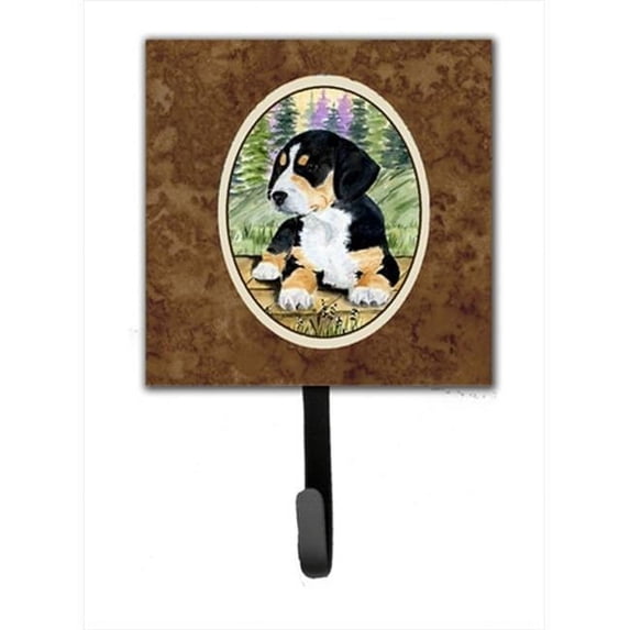 Entlebucher Mountain Dog Leash Holder Or Key Hook