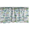 thumbnail image 1 of Entomology Window Valance, Insects with Swirls Waves Stripes or Circles, Curtain Valance for Kitchen Bedroom Decor with Rod Pocket, 54" X 12", Multicolor, by Ambesonne, 1 of 2