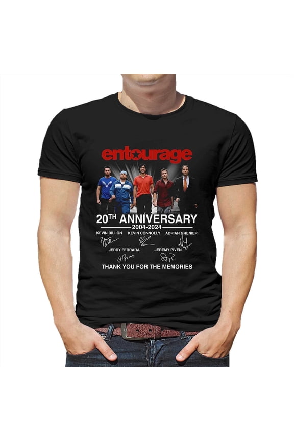 Entourage 20th Anniversary 2004-2024 Thank You For The Memories T-shirt
