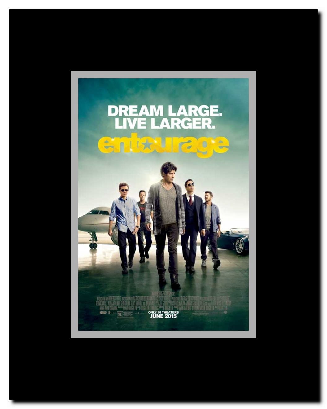 Entourage Framed Movie Poster