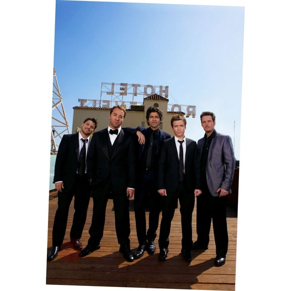 Entourage Poster 12x16 Art Print on Metal Sign 12in x 16in Multi-Color Square Adults Best Posters
