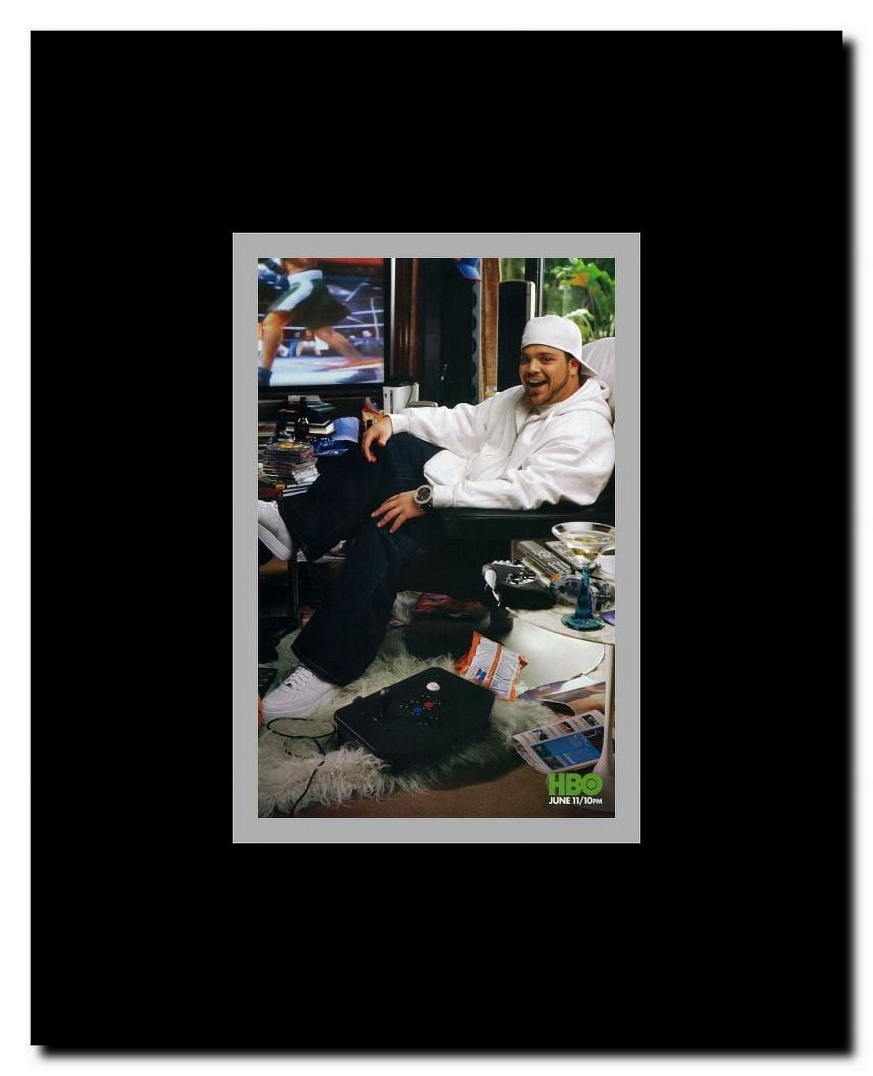 Entourage style E Framed Movie Poster