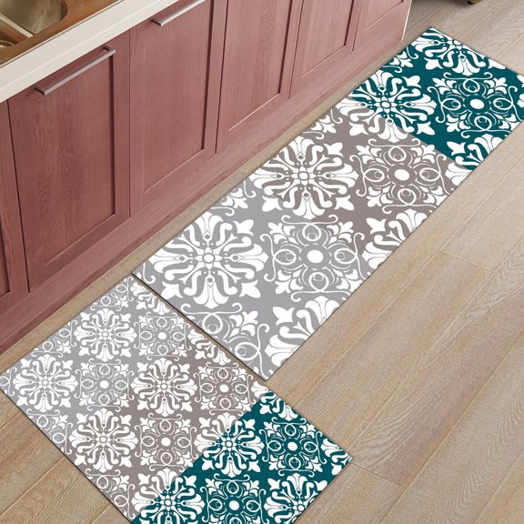 Entrance Door Mat Water Absorbent Kitchen Floor Mat Carpet Soft Side Floor Rug Shower Room Doormat Memory Foam