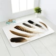 thumbnail image 1 of Entrance Doormat Decor Kitchen Bedroom Feather Carpet Bathroom Anti-Slip Floor Hallway Balcony Rugs Modern Mat, 1 of 6
