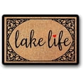 thumbnail image 1 of Entrance Floor Mat Funny Doormat Hello Welcome Doormat Indoor Outdoor Doormat Lake Life Door mat Decorative Decorations Mats 16x24 Inch, 1 of 4