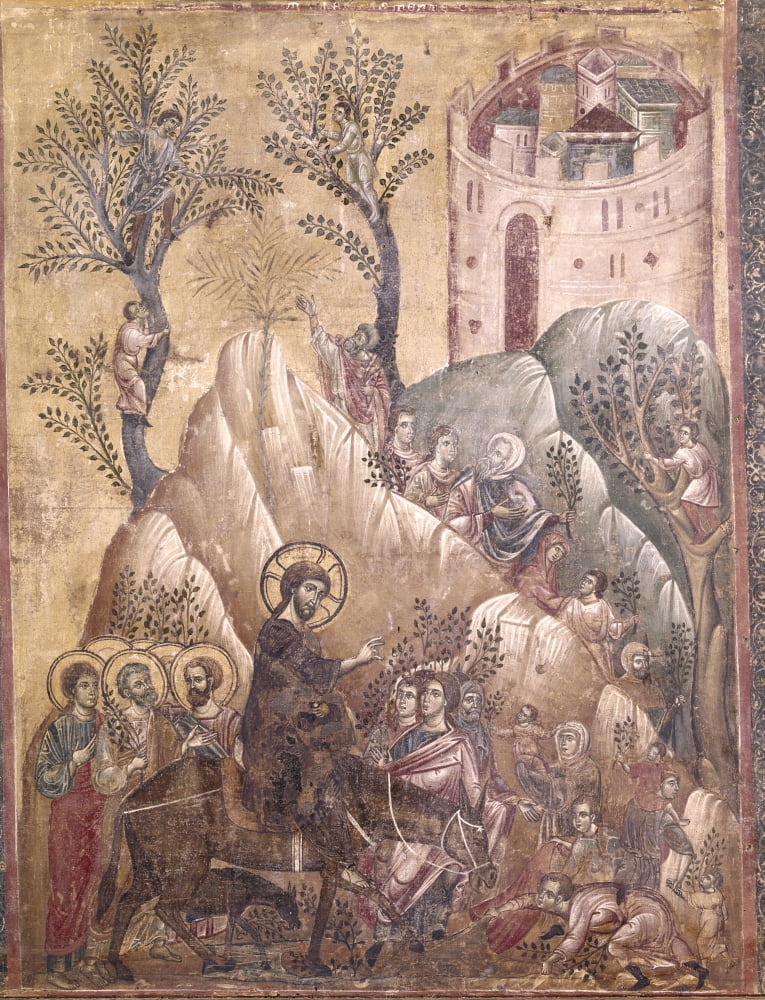Entrance In Jerusalem Canvas Art - (18 x 24)