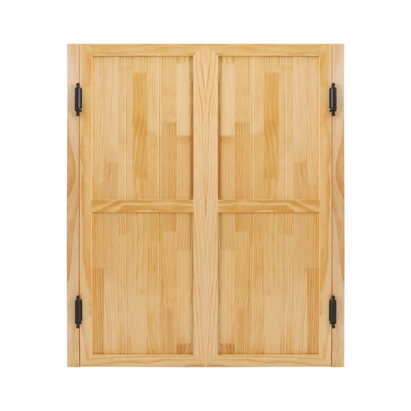 Entrance Partition Doors, Wood Partition Doors, Double-Door Partition Door for Entrance, Kitchen, Living Room