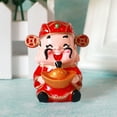 Entrance Table Decorations For Home God Of Wealth Couple And Small Monk