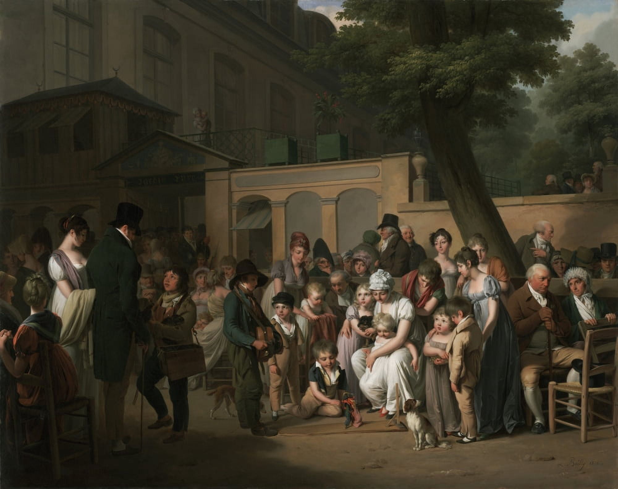 Entrance To The Jardin Turc Canvas Art -  (24 x 18)