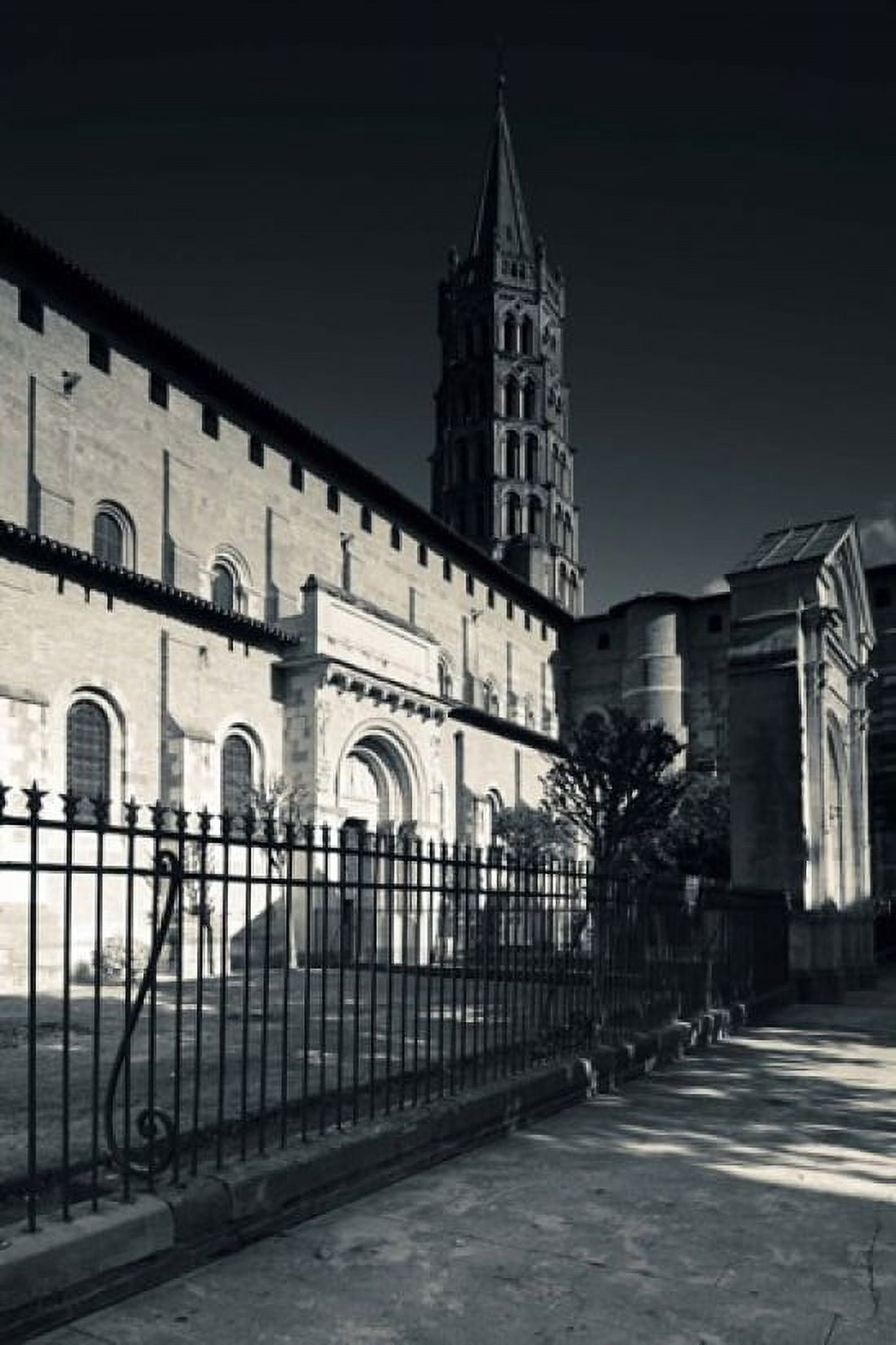 Entrance of the Basilica of St Sernin Toulouse Haute-Garonne Midi-Pyrenees France Canvas Art - Panoramic Images (24 x 36)