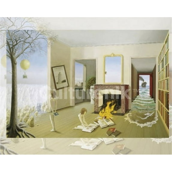 Entre Les Trous De La Me - Dominique Appia Laminated Poster (20 X 16)