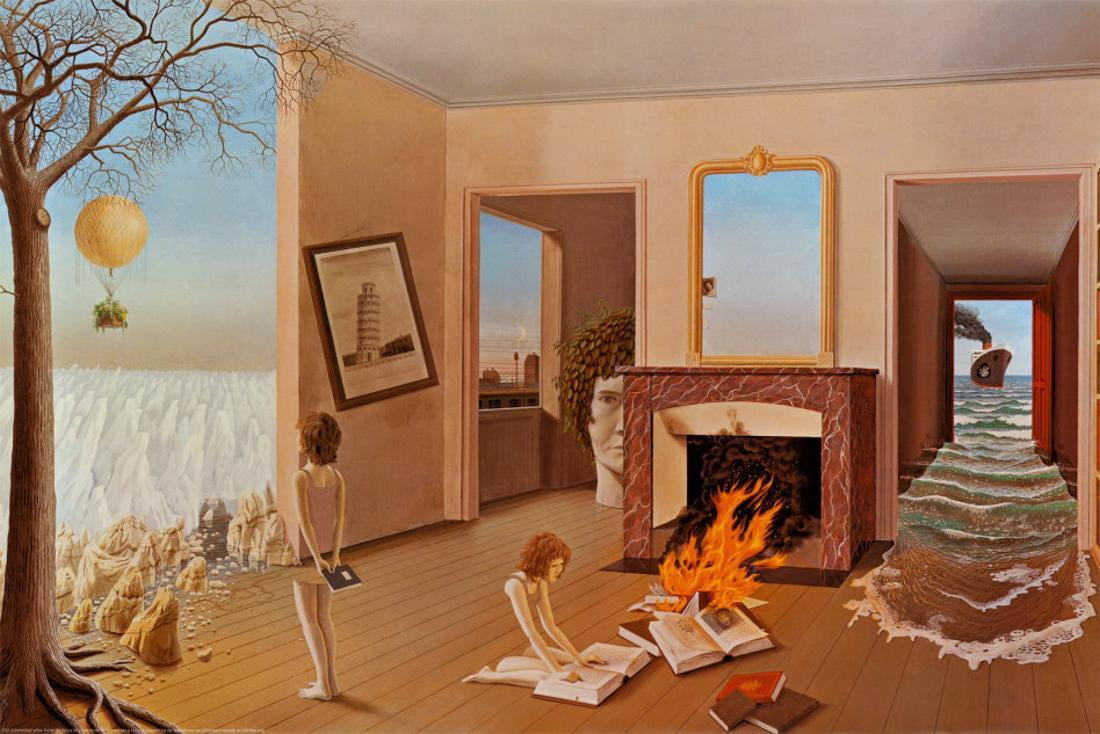 Entre Les Trous Poster By Dominique Appia - 36x24