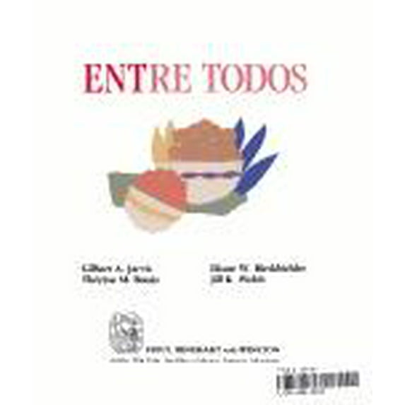 Pre-Owned Entre Todos (Hardcover) 0030149428 9780030149429