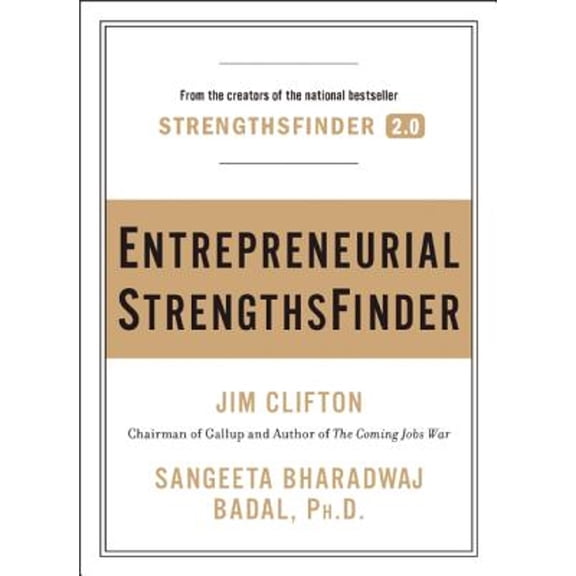 Pre-Owned Entrepreneurial StrengthsFinder (Hardcover) 1595620826 9781595620828