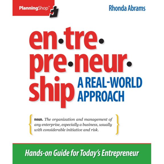 Pre-Owned Entrepreneurship: A Real-World Approach (Paperback) 1933895268 9781933895260