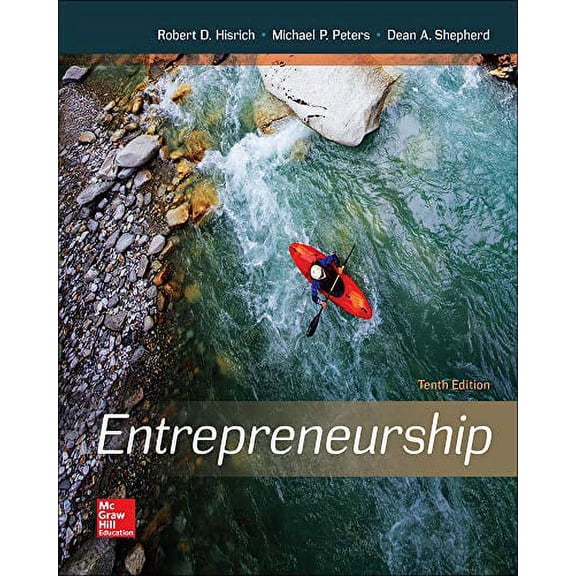 Entrepreneurship (Hardcover) by Robert Hisrich, Dean Shepherd, Michael Peters