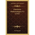 thumbnail image 1 of Entretiens Mathematiques V3 (1743) (Paperback), 1 of 1