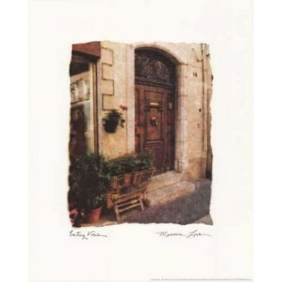 Entrez Vous Poster Print by Maureen Love