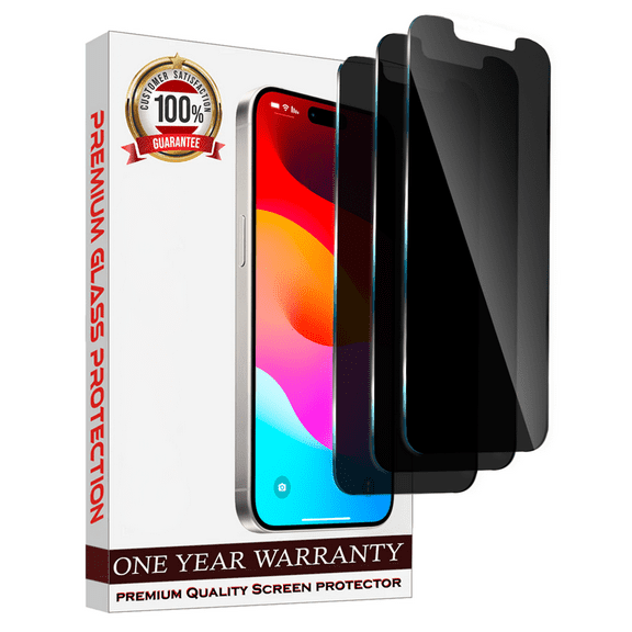 Entronix Anti-Spy Privacy Screen Protector Compatible with iPhone 17 Air - 3-Piece Combo