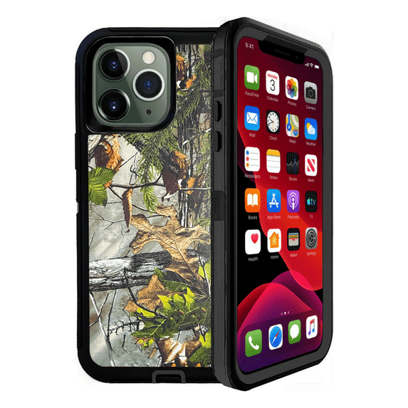 Entronix Heavy Duty Rugged Case for iPhone 11 Pro Shockproof Dustproof Durable Cover, Camo
