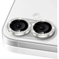thumbnail image 1 of Entronix Camera Lens Protector Compatible with iPhone 17 - Luxury Diamond Metal Cover, 1 of 6