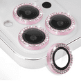 thumbnail image 1 of Entronix Camera Lens Protector Compatible with iPhone 17 Pro Max - Luxury Diamond Metal Cover, 1 of 6