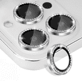 thumbnail image 1 of Entronix Camera Lens Protector Compatible with iPhone 17 Pro Max - Luxury Diamond Metal Cover, 1 of 6