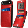 thumbnail image 1 of Entronix Case Compatible with iPhone 17 Air - [6 Slot Card Holder] Slim Leather Wallet, 1 of 7