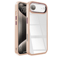 thumbnail image 1 of Entronix Case Compatible with iPhone 17 Air - [Clear Back] Impact Chrome Frame, 1 of 6