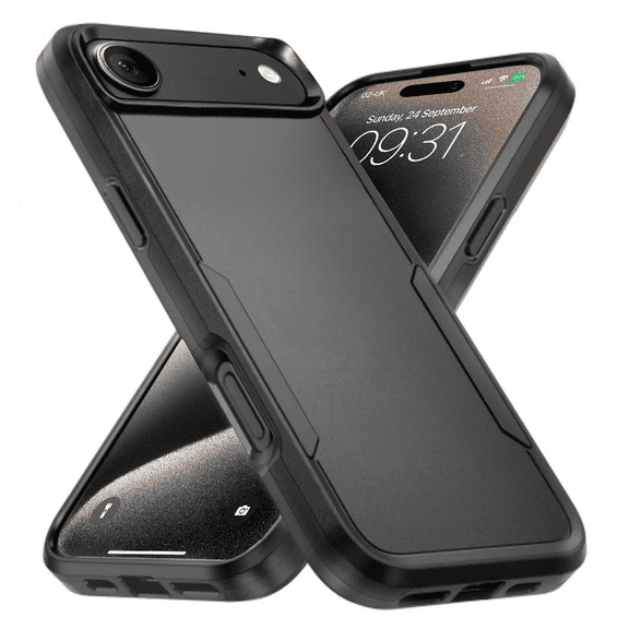 Entronix Case Compatible with iPhone 17 Air - Soft-Touch Dual-Layer Sleek Cover