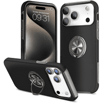 Entronix Case Compatible with iPhone 17 Pro Max - 360º Circular Ring Gripstand